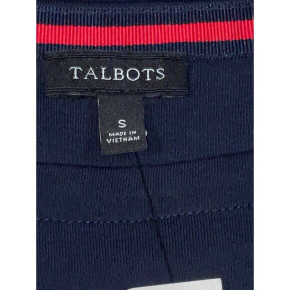 Talbots Navy Bow Cuff Dress | NWT | Small - Picture 2 of 8